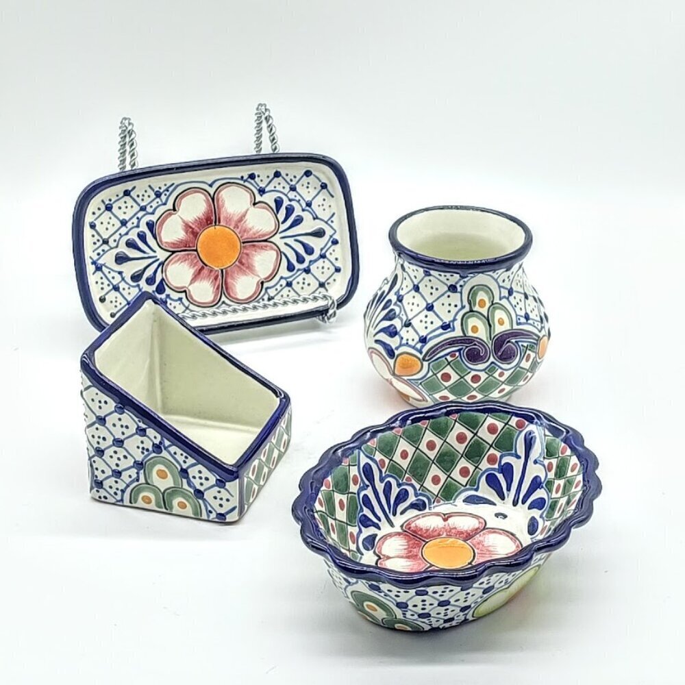 Mendez Torres Mexican Handmade Pottery Tabletop Décor